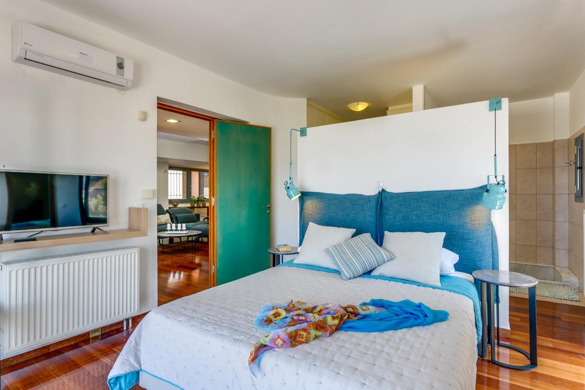 Unlimited Blue Villa Hriszí Aktí Haniá Kültér fotó